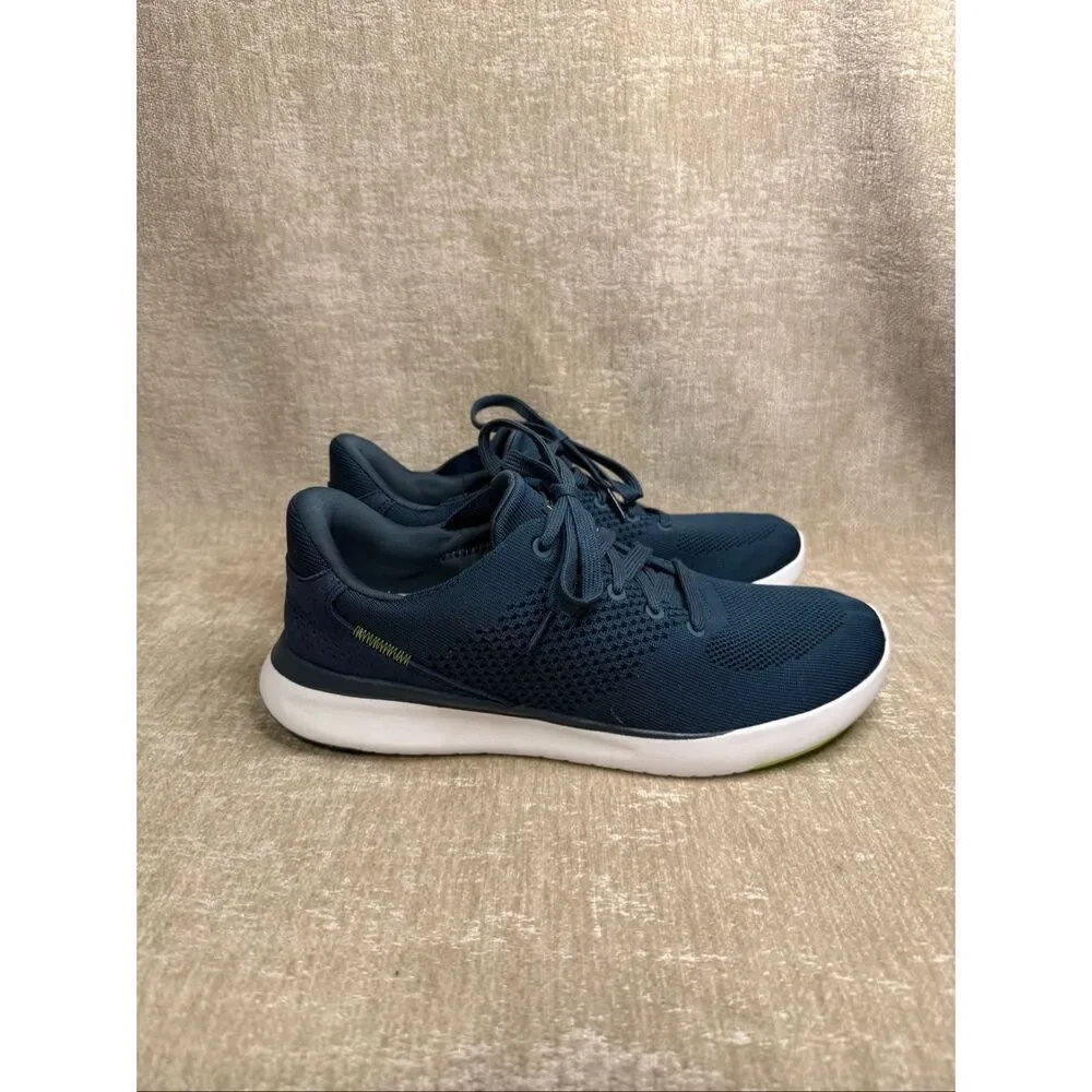 Kizik Lima Men's Hands Free Slip On Athletic Sneakers Shoes Tidepool Blue Size 9